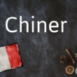Le mot français du jour : Chiner
