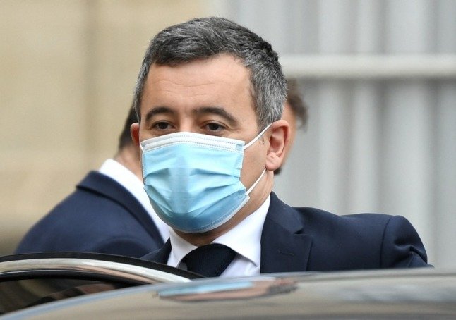 Le ministre français de l'Intérieur Gérald Darmanin. Photo de Bertrand GUAY / AFP