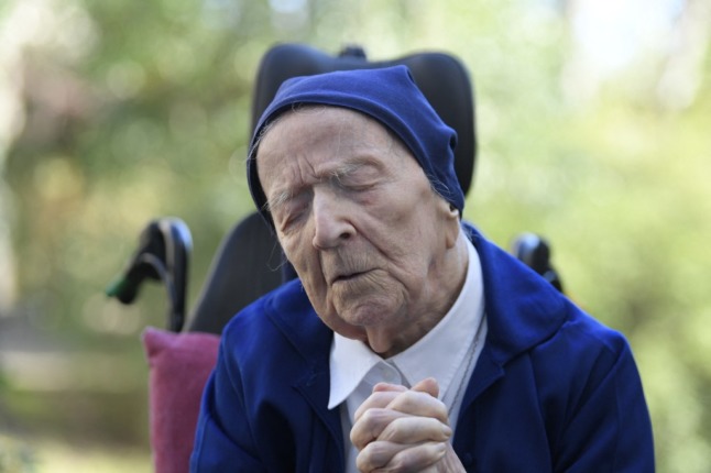 Lucile Randon, 117 ans, est la femme la plus âgée de France et d'Europe.