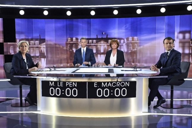 5 choses à surveiller dans le débat télévisé présidentiel français de ce soir