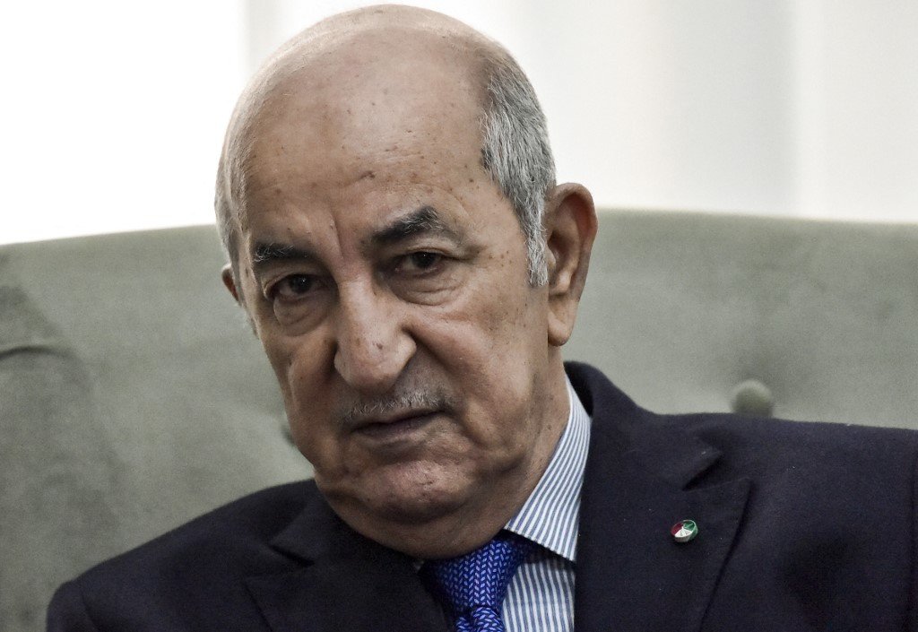 Le président algérien Abdelmadjid Tebboune. 
