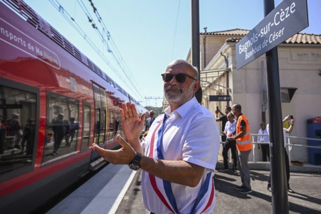 Réouverture d'une ligne ferroviaire dans le sud de la France après 50 ans de travaux
