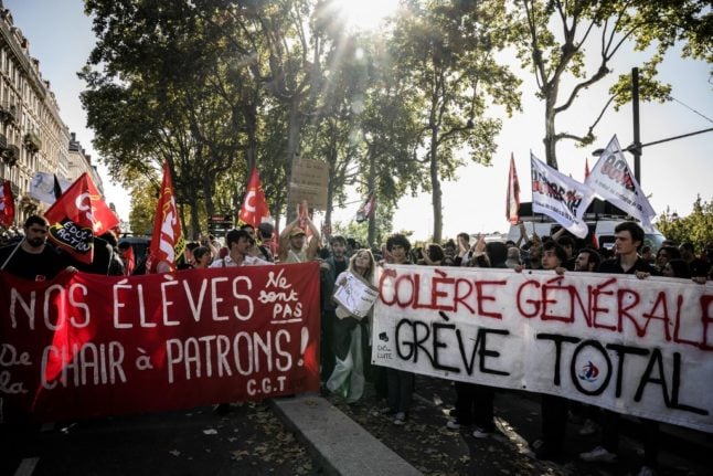 L'Union appelle à deux jours supplémentaires de grèves et de manifestations en France