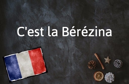 Expression française du jour : C'est la Bérézina