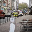 Un corps retrouvé après l’effondrement de bâtiments à Lille (France)
