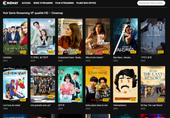 Voir Serie Streaming VF qualité HD – Cinemay.icu