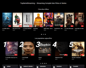 TopSerieStreaming.xyz – Streaming Complet des Films et Series