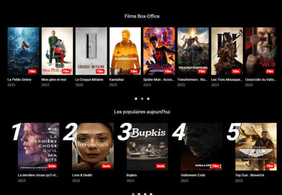 TopSerieStreaming.xyz – Streaming Complet des Films et Series